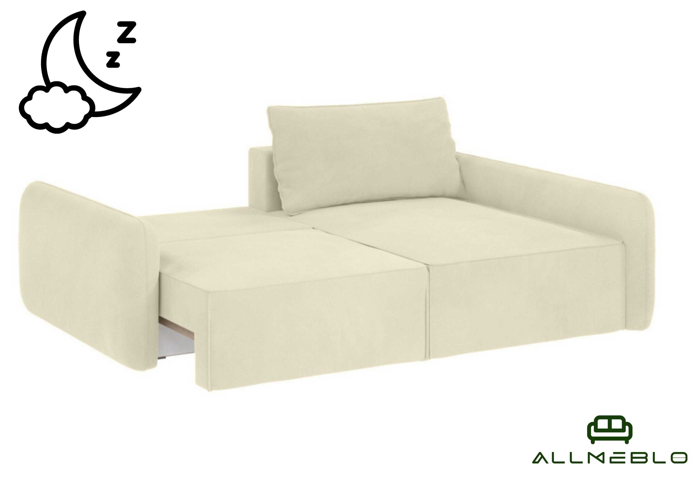 Funkcja spania narożnika Vinci SMALL